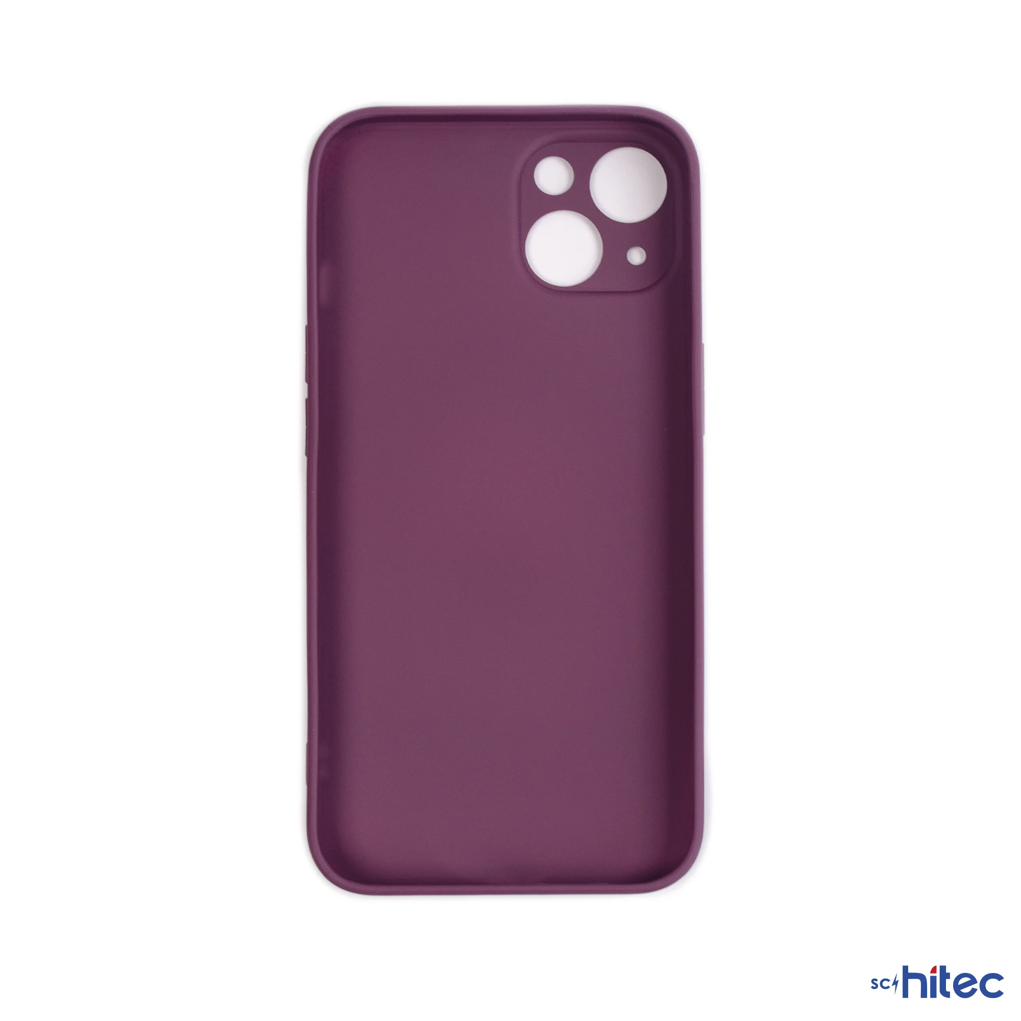 ScHitec Deluxe İphone 13 Mat Kılıf Mor