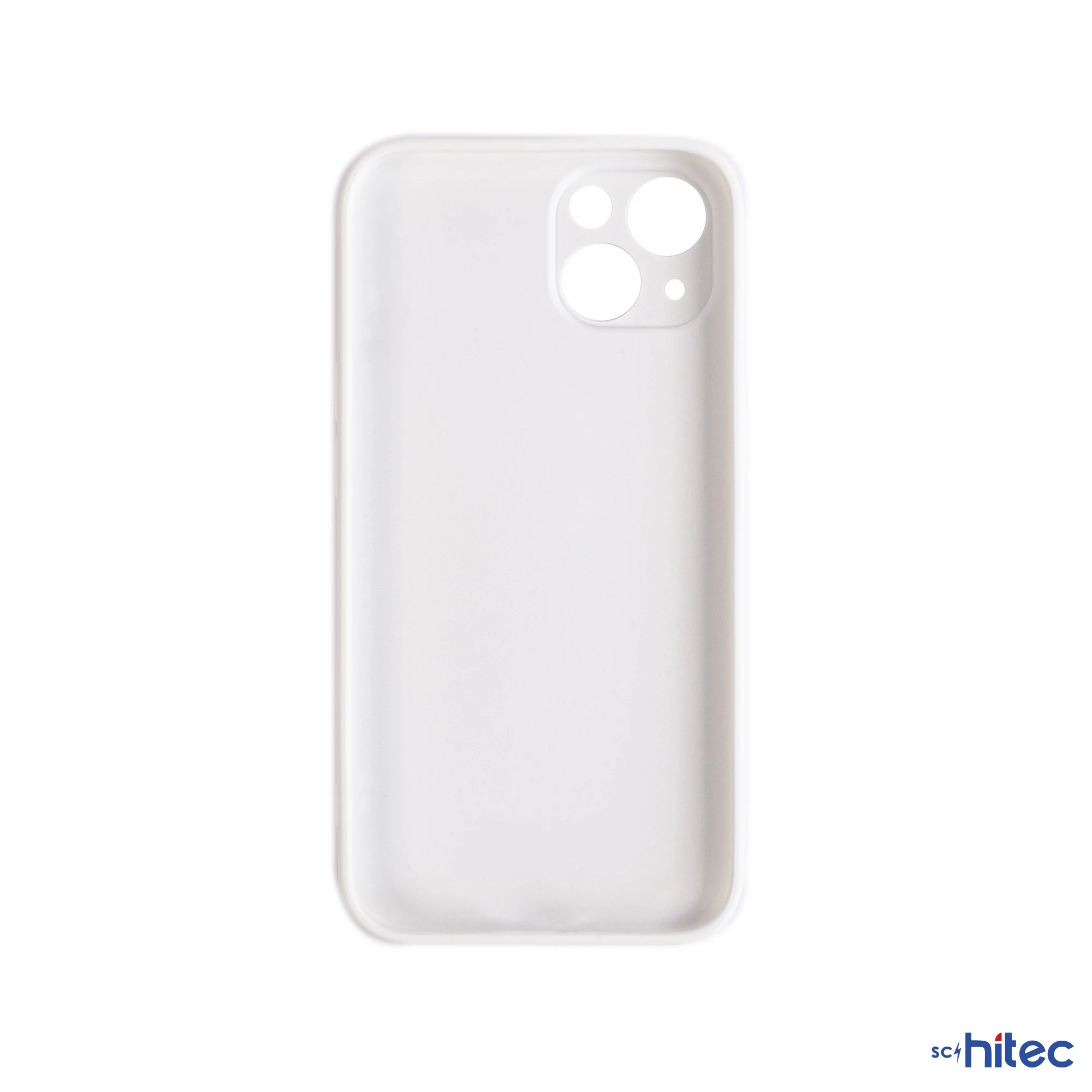 ScHitec Deluxe İphone 14 Plus Mat Kılıf Beyaz