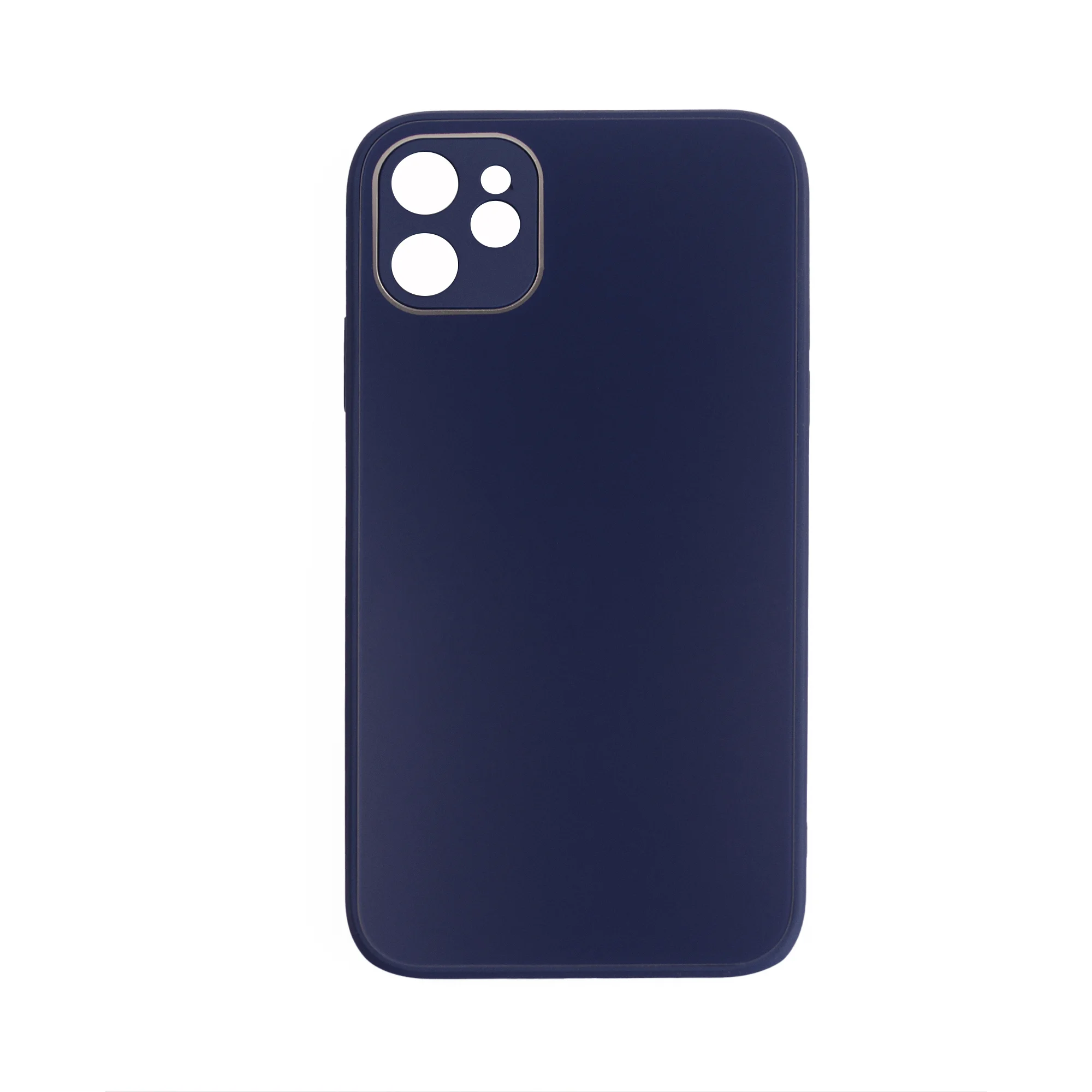 ScHitec Deluxe İphone 12 Mat Kılıf Lacivert