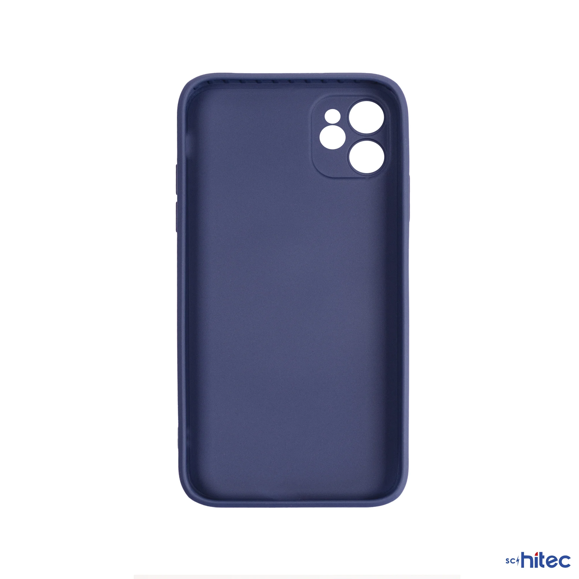 ScHitec Deluxe İphone 12 Mat Kılıf Lacivert