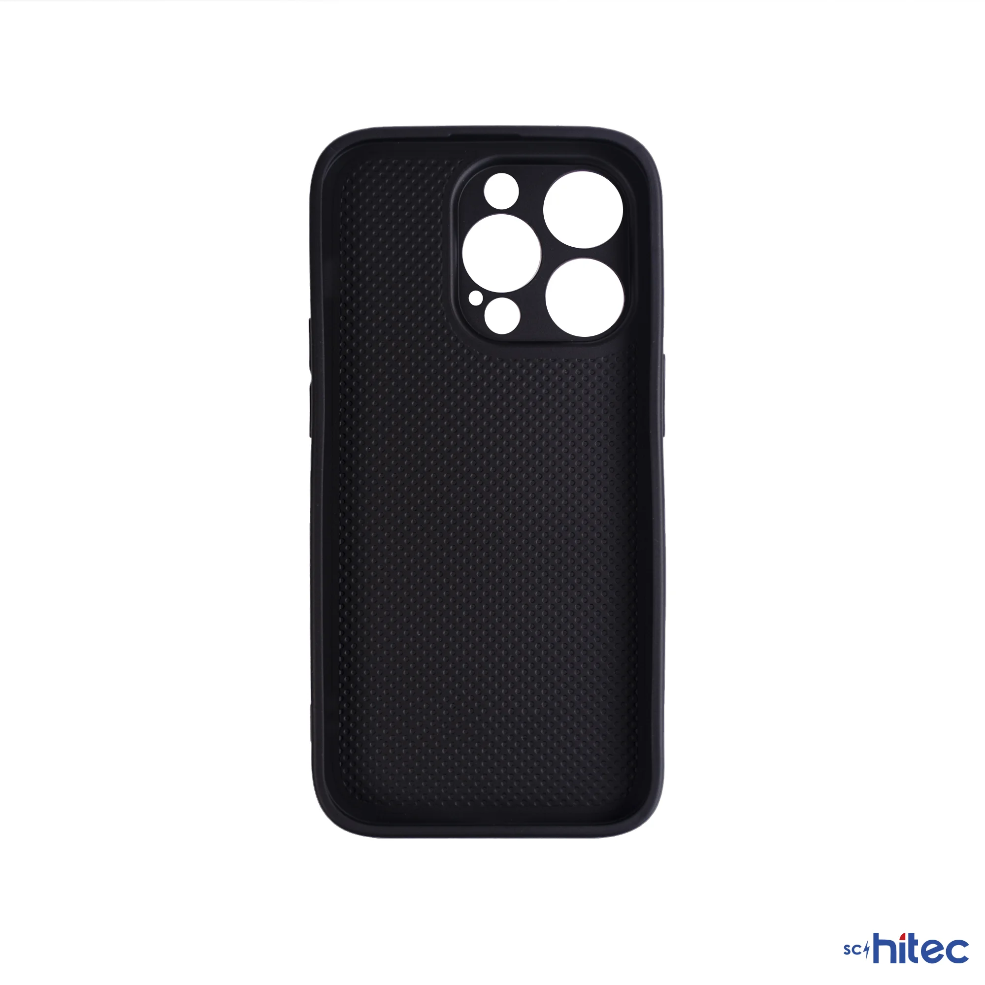 ScHitec Deluxe İphone 12 Pro Mat Kılıf Siyah