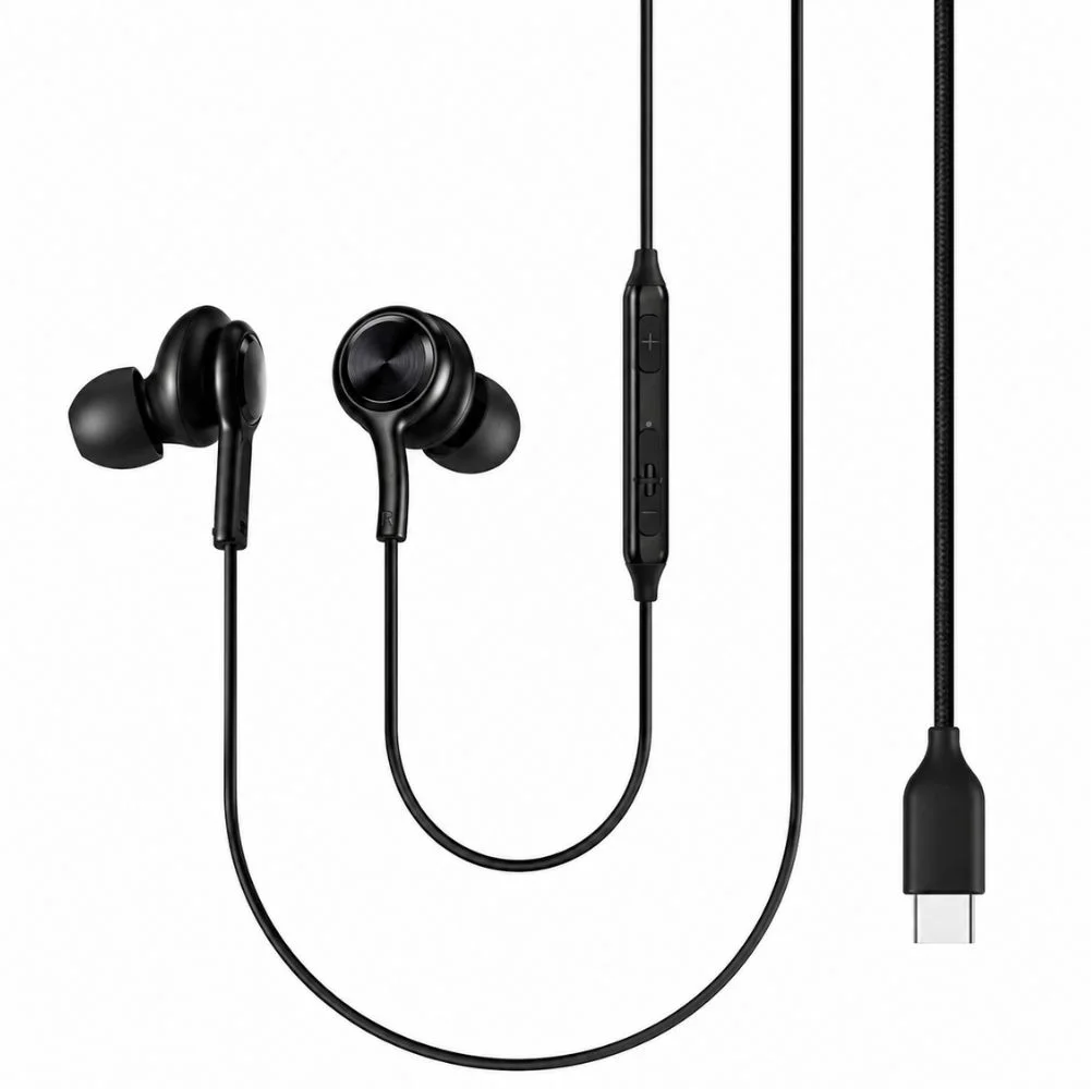 Winex AKG Type-C Mikrofonlu Kablolu Kulaklık Siyah