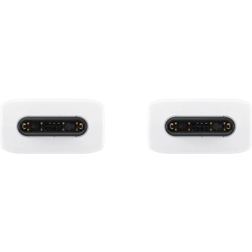 Samsung 5A 45W Type-C to Type-C Data ve Şarj Kablo Beyaz EP-DN975BWEGWW Samsung Türkiye Garantili