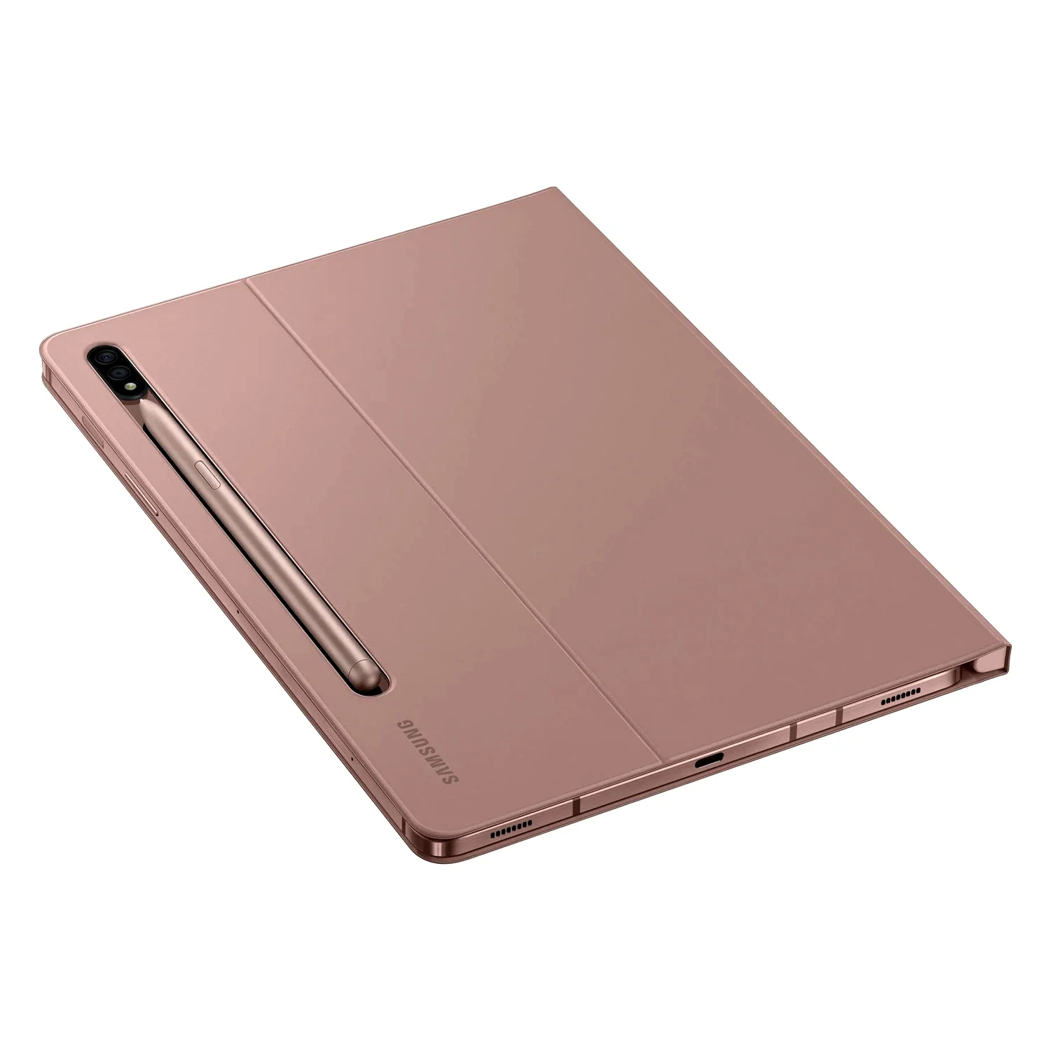 Samsung Galaxy Tab S8 5G Antimikrobiyal Kaplamalı Kapaklı Kılıf Pembe EF-BT630PAEGTR