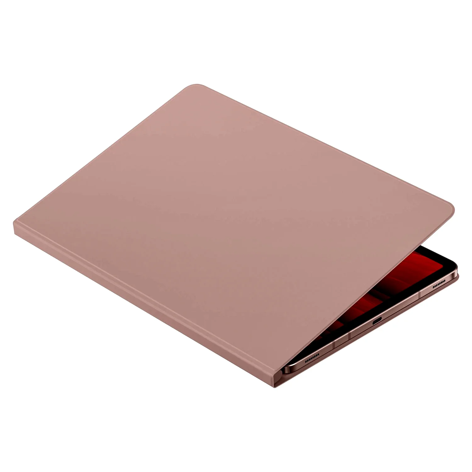 Samsung Galaxy Tab S8 5G Antimikrobiyal Kaplamalı Kapaklı Kılıf Pembe EF-BT630PAEGTR
