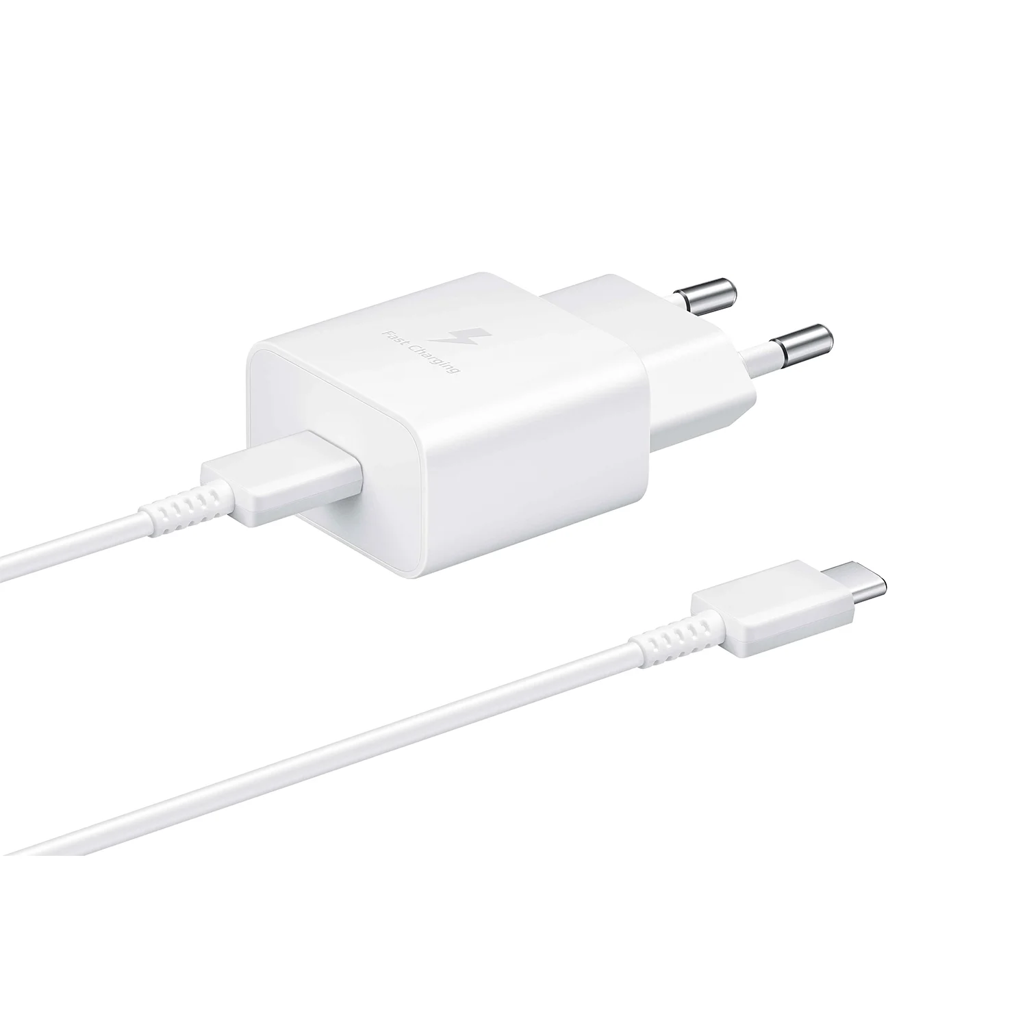 Samsung 3A 15W Type-C Çıkışlı 1m Kablolu Şarj Aleti Set Beyaz(Samsung Türkiye Garantili) EP-T1510X