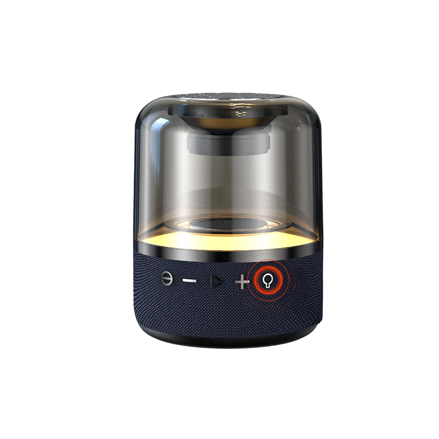 DVIP Q5 Taşınabilir Bluetooth 5.0 Hoparlör TF SD kart, 3,5mm Aux, Sesli Görüşme, RGB Light Show Siyah