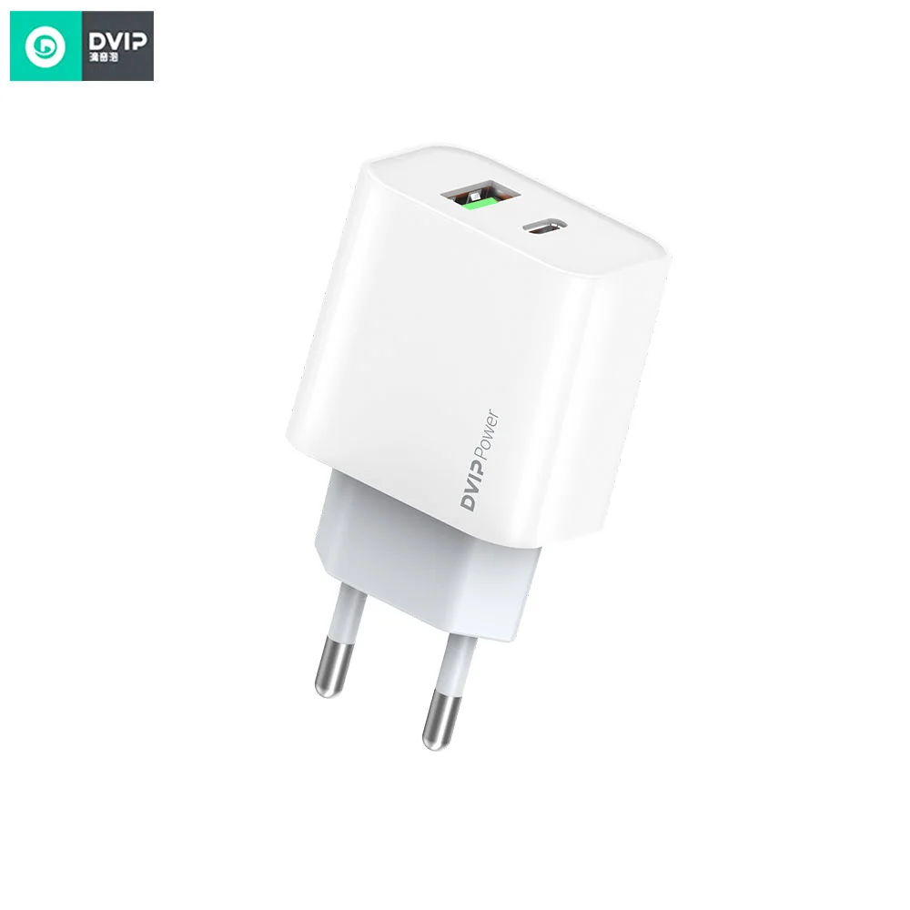 DVIP N35 Type-C to Lightning 2.4A Kablolu Hızlı Şarj Aleti Set Beyaz