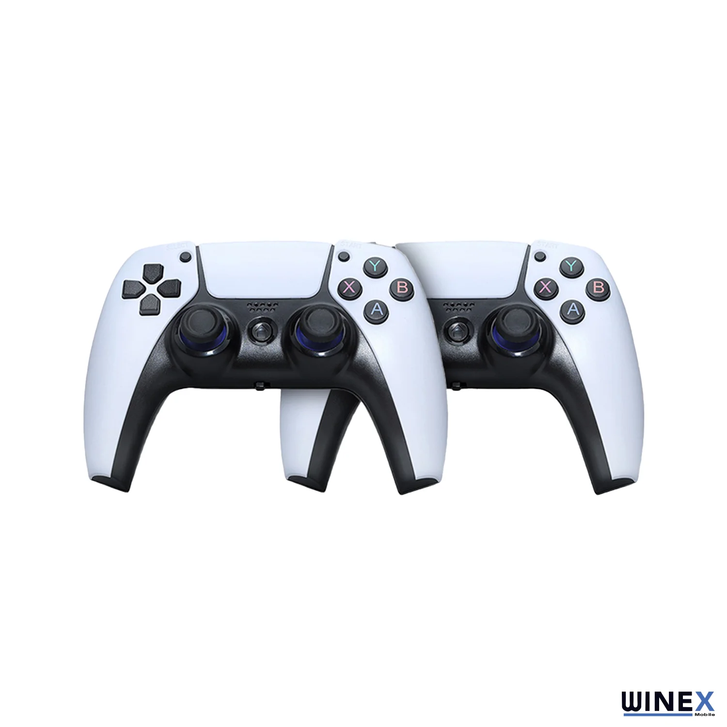 Winex 4K Android TV Stick ve Retro Game Konsol 10000 Atari Makinası Oyunlu 64GB Beyaz