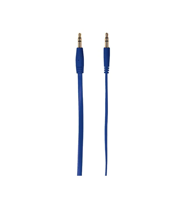 Trust Urban Revolt 3.5mm to 3.5mm Aux Ses Kablosu 1m Altın Port Girişli Mavi