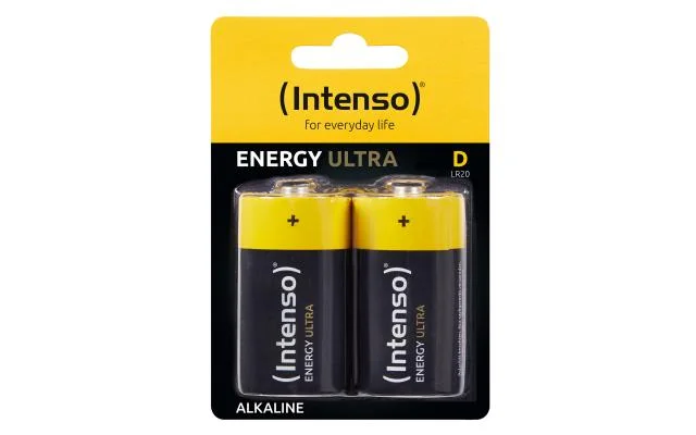 Intenso Energy Ultra D Mono LR20 5Adet 2'li Alkaline Pil