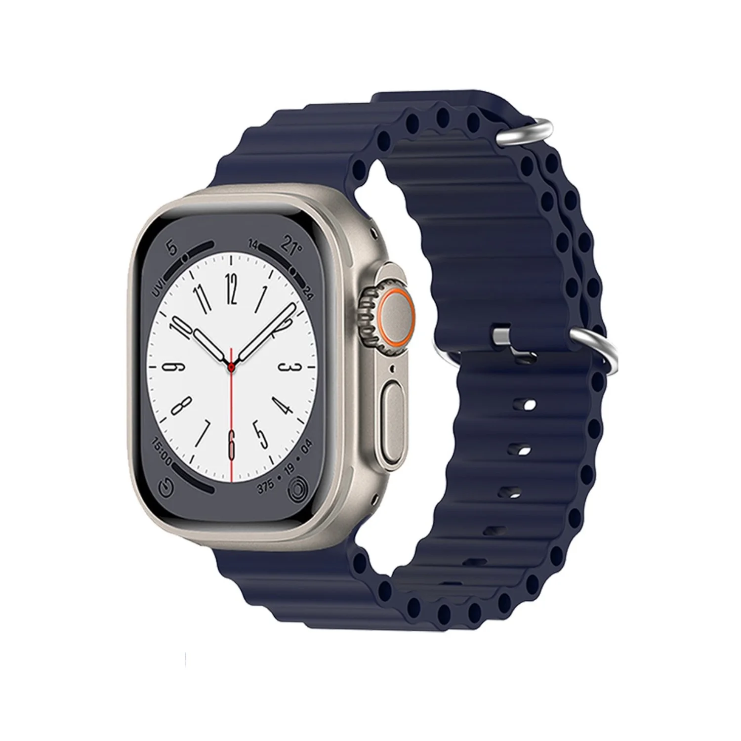ScHitec Watch HK9 Ultra 2 Amoled Ekran Android İos HarmonyOs Uyumlu Akıllı Saat Lacivert