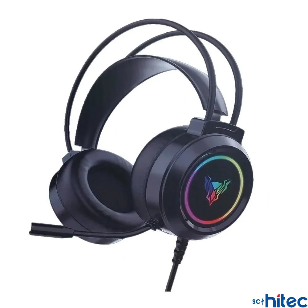 ScHitec V1 Pro Max Profesyonel Headset Pro 7.1 UsbA Girişli Rgb Gaming Oyuncu Kulaklığı