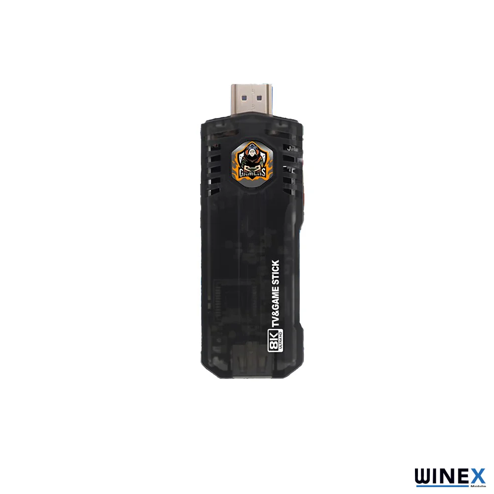 Winex 8K Android TV Stick Video Arcade Oyun Konsolu Aile Retro 35000 Atari Makinası Oyunlu