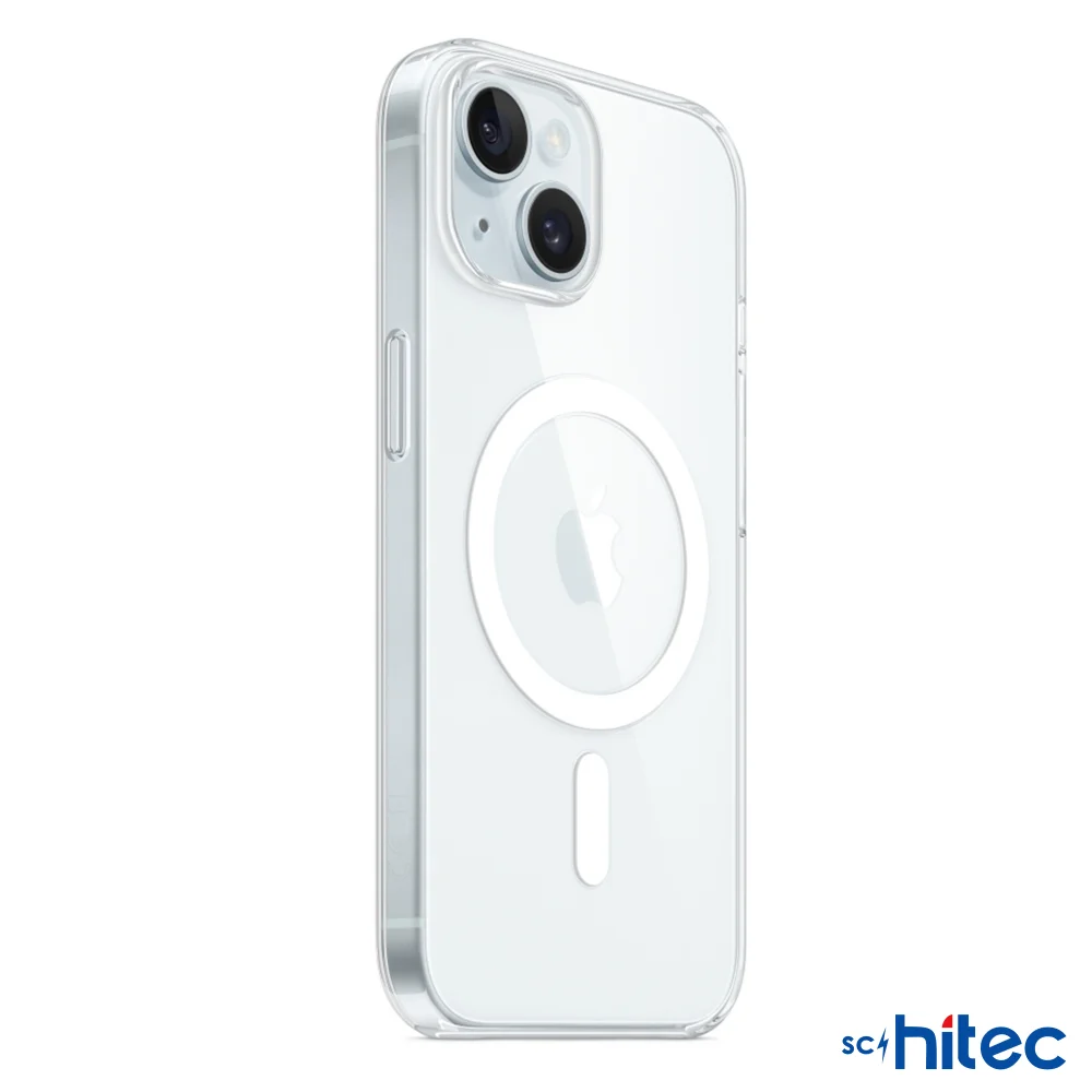 ScHitec İphone 15 Magsafe Özellikli Şeffaf Kılıf