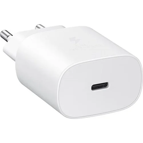 Samsung TA800X Fast Charging 25W Type-C Çıkışlı Kablolu Şarj Aleti Beyaz (Samsung Türkiye Garantili)