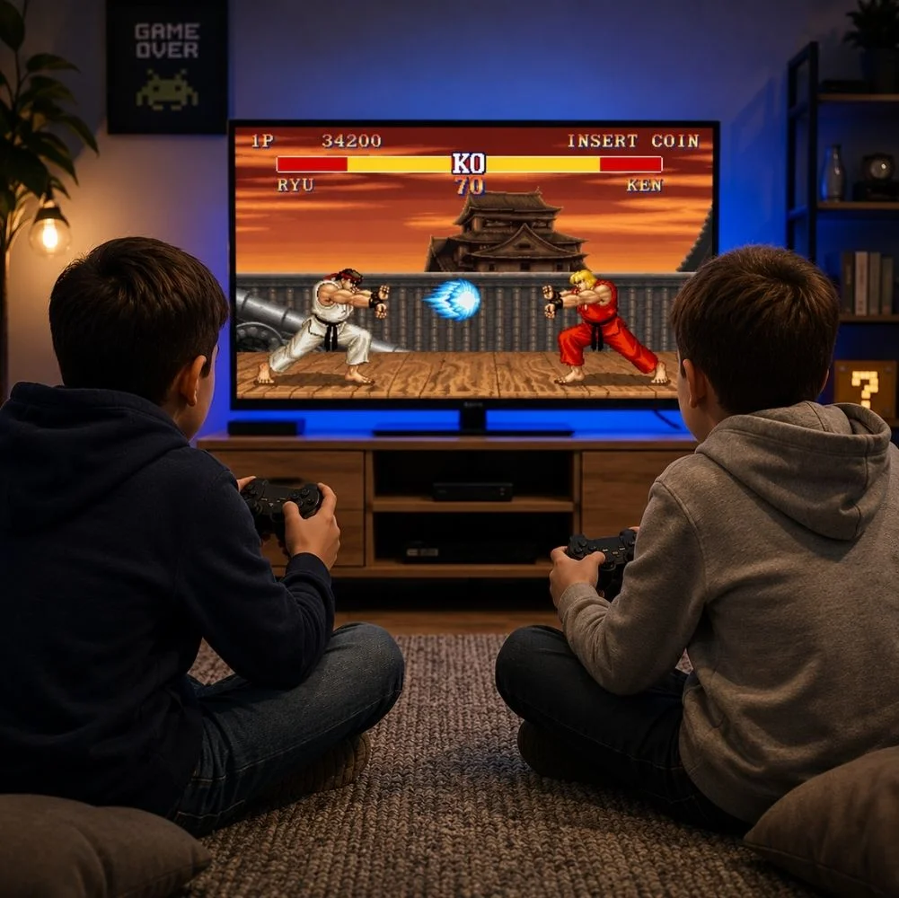 ScHitec Arcade Yeni 4KHD Retro Game Stick 90 lı Yıllar Oyun Makinası Oyunları 15000 Oyunlu Konsol