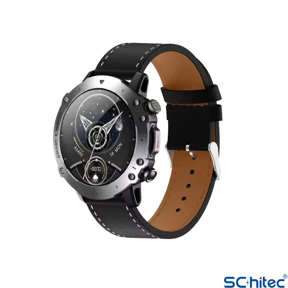 ScHitec HW6 Sport Amoled Ekran Android İos HarmonyOs Uyumlu Akıllı Saat Gümüş