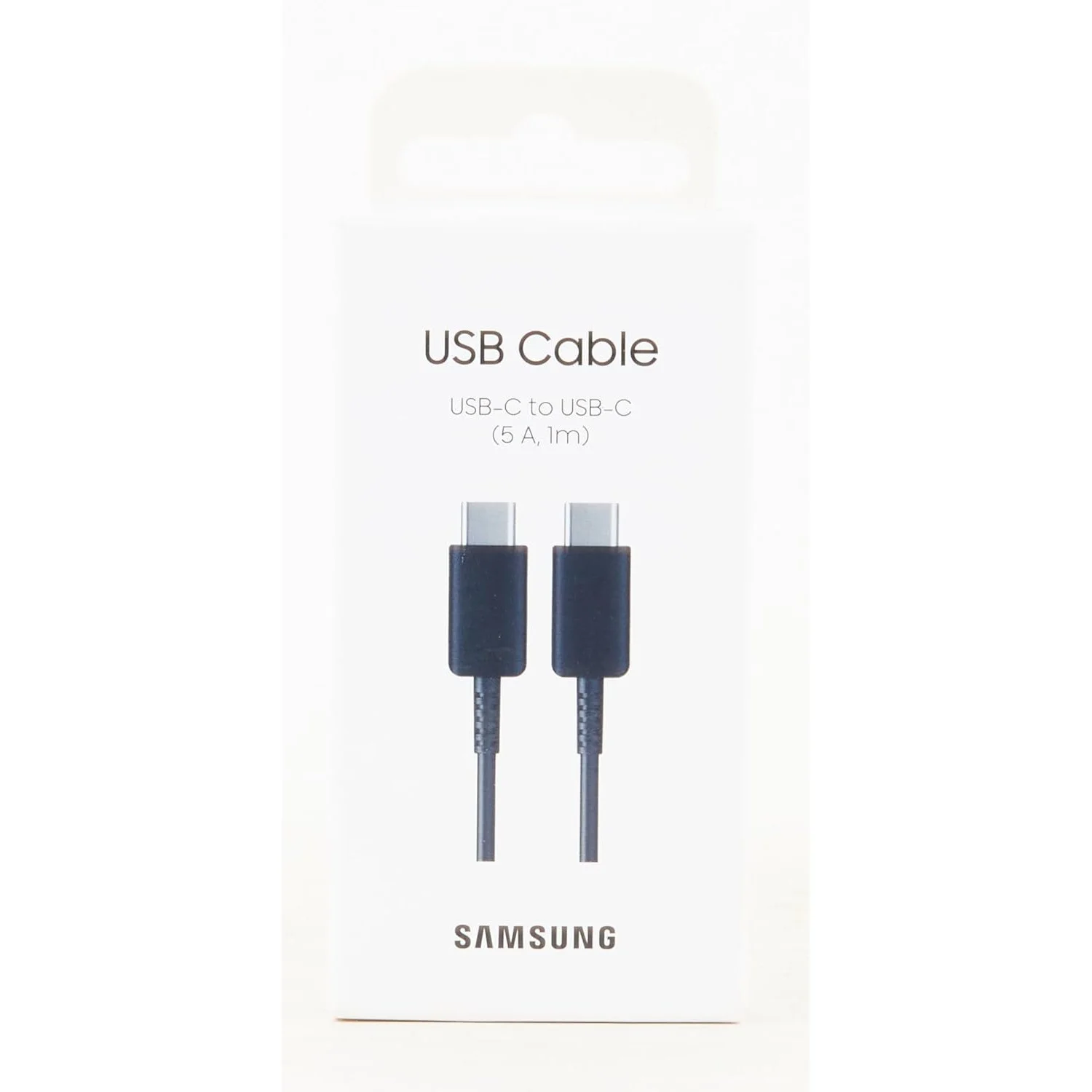 Samsung 5A 45W Type-C to Type-C Data ve Şarj Kablo Siyah EP-DN975BBEGWW Samsung Türkiye Garantili