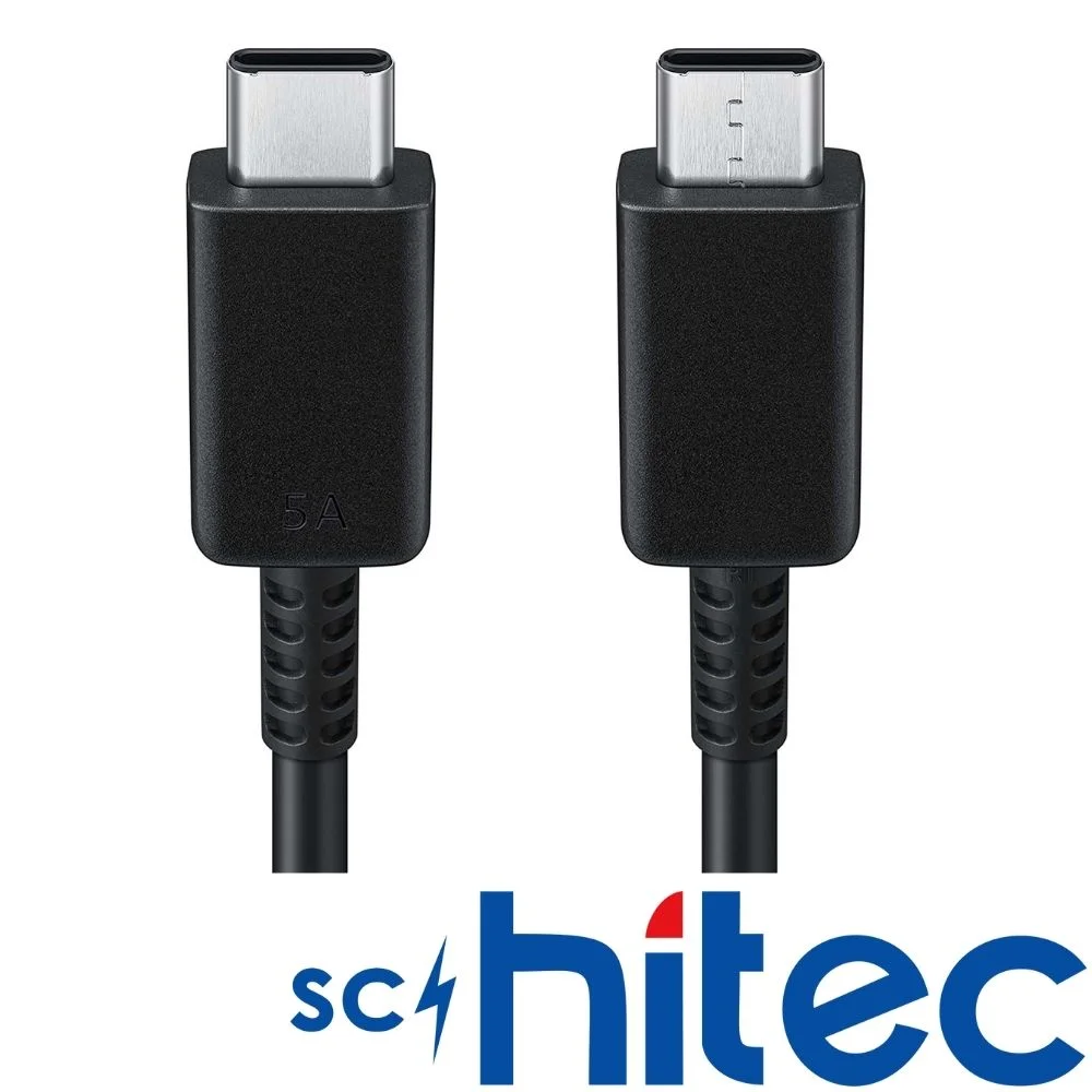 ScHitec 25W Hızlı Şarj Aleti Type-C Çıkışlı Type-C to Type-C Kablolu Şarj Cihazı Siyah SR64