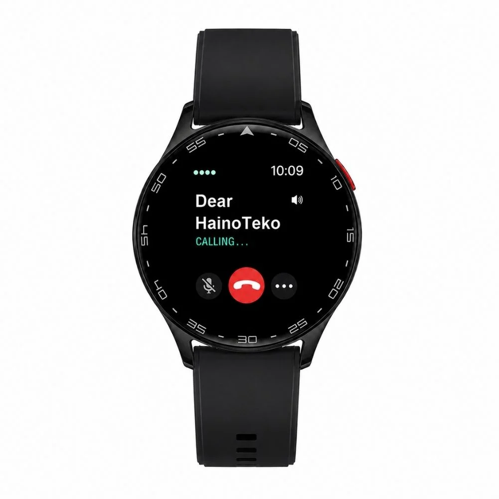 Haino Teko ST-7 Akıllı Saat BUDS Kulaklıklı 1 Kasa 3 Değiştirilebilir Kordon Bluetooth Siyah Kasa