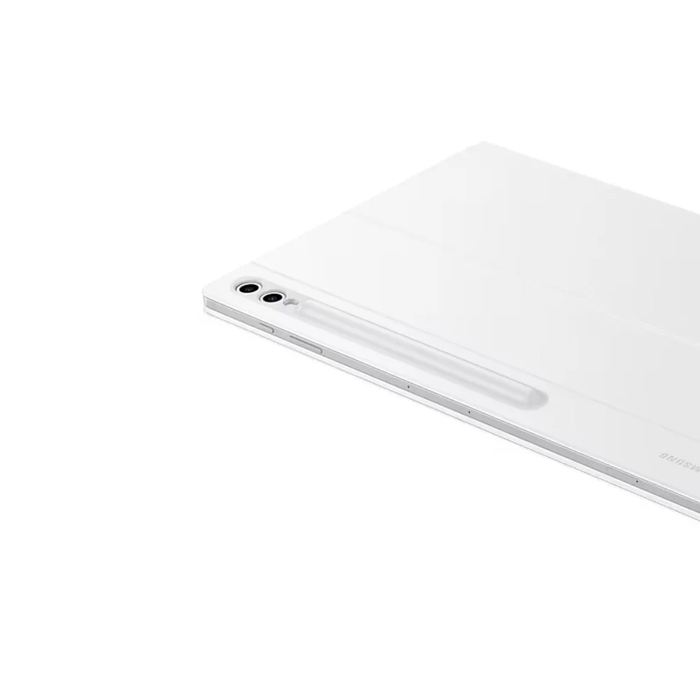 Samsung Galaxy Tab S10 Ultra ile Uyumlu Klavyeli Mousepadli Kılıf Beyaz Samsung Türkiye Garantili