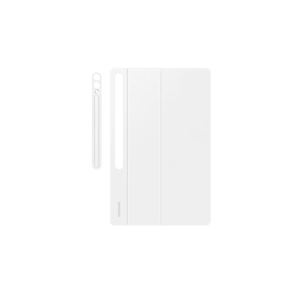 Samsung Galaxy Tab S10 Ultra ile Uyumlu Klavyeli Mousepadli Kılıf Beyaz Samsung Türkiye Garantili