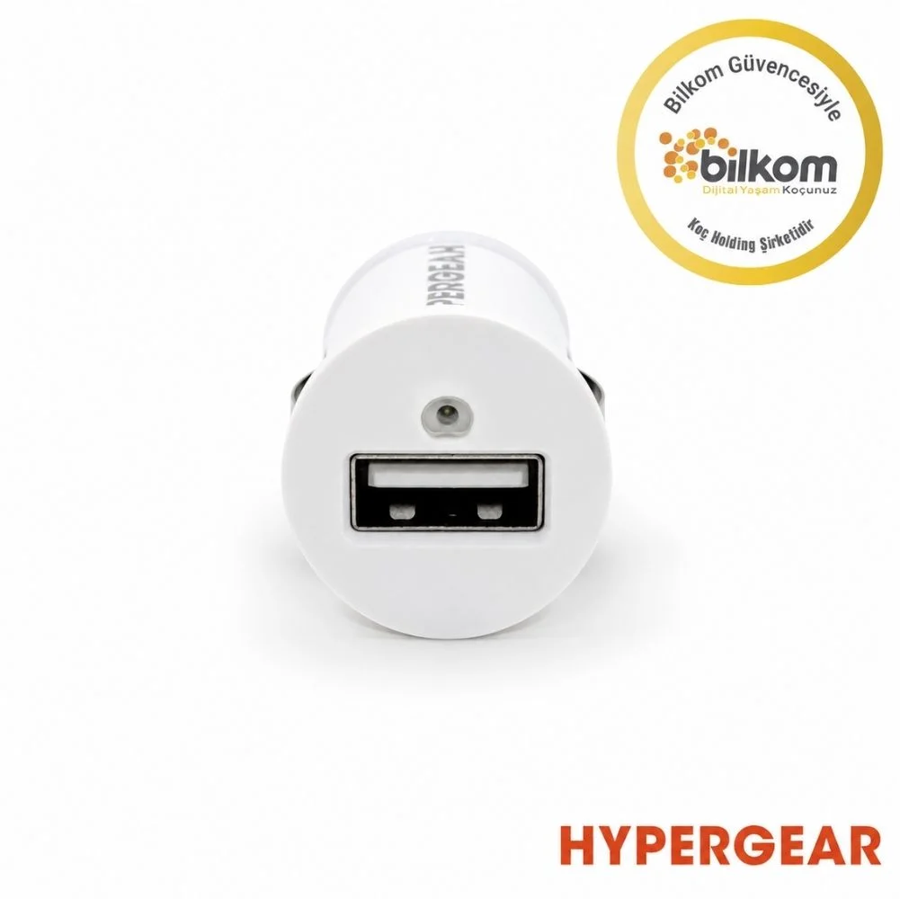 Hypergear 2.1A  2X Hızlı Araç Şarj Aleti Başlığı Beyaz