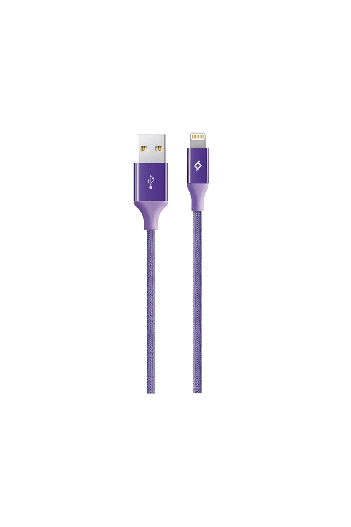 Ttec AlumiCable Extra Strong UsbA to Lightning Hızlı Data ve Fast Şarj Kablosu 120cm Mor 2DK16MR