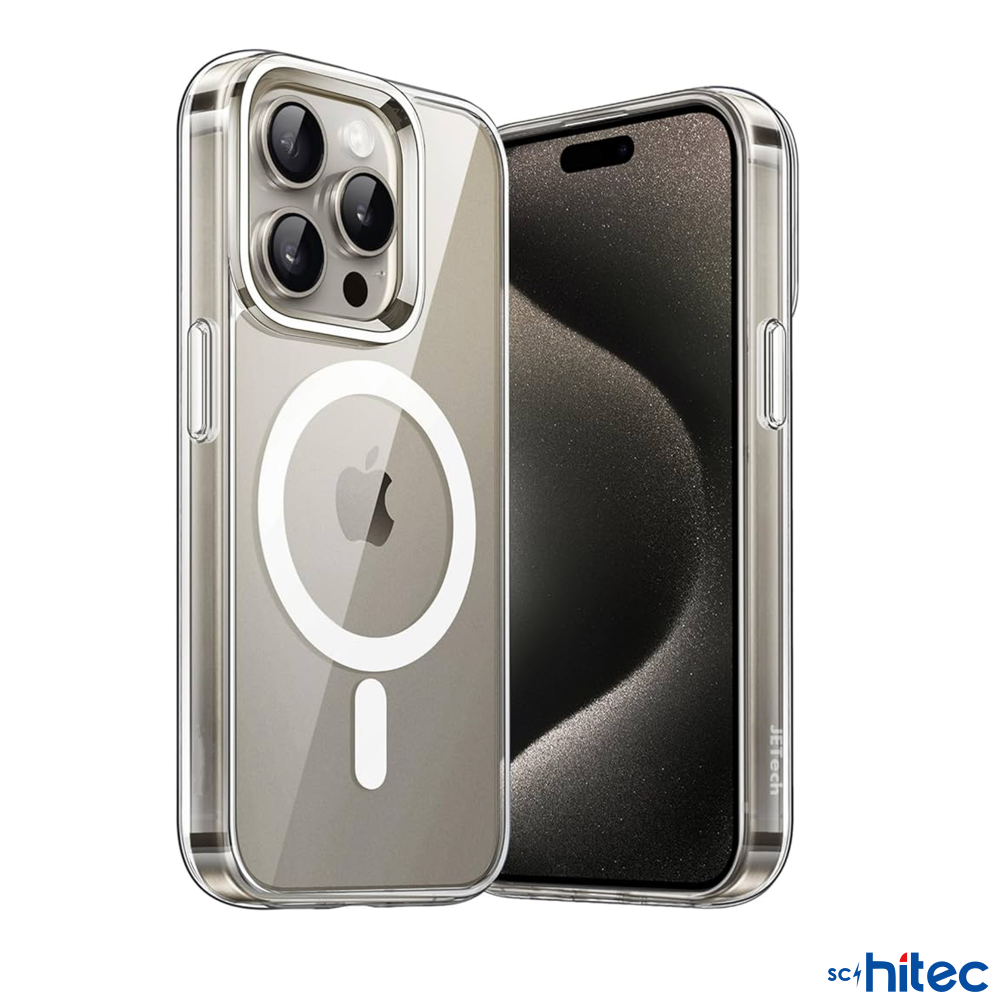 ScHitec İphone 17 Pro Magsafe Özellikli Şeffaf Kılıf