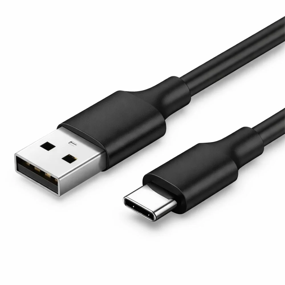 Schitec 70W UsbA to Type-C Data ve Fast Şarj Kablosu 1m Siyah