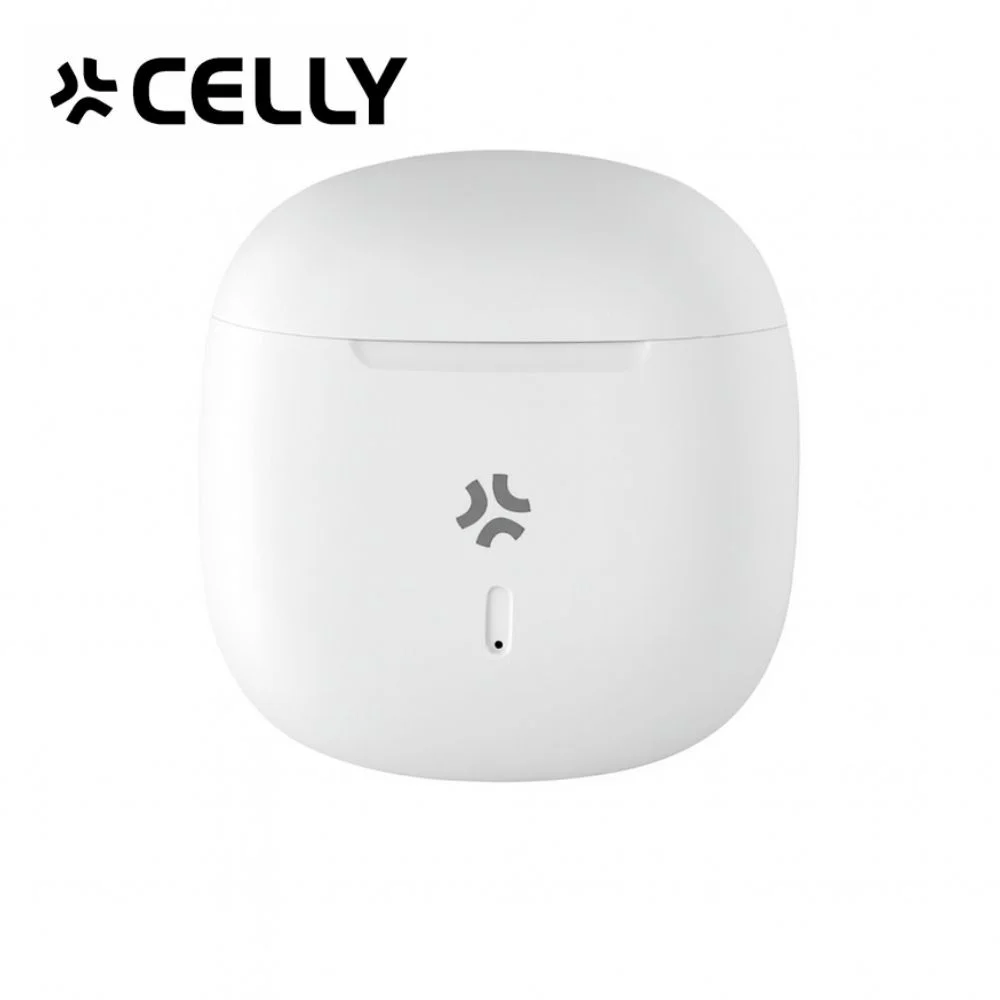 CELLY BUZ2 TWS Tam Kablosuz Bluetooth 5.3 Dokunmatik Kulak İçi Beyaz Kulaklık Type-C Girişli