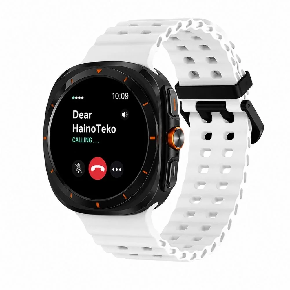 Haino Teko-17 Akıllı Saat Siyah Kasa 1 Kasa 3 Değiştirilebilir Kordon  AMOLED Ekran Bluetooth Arama
