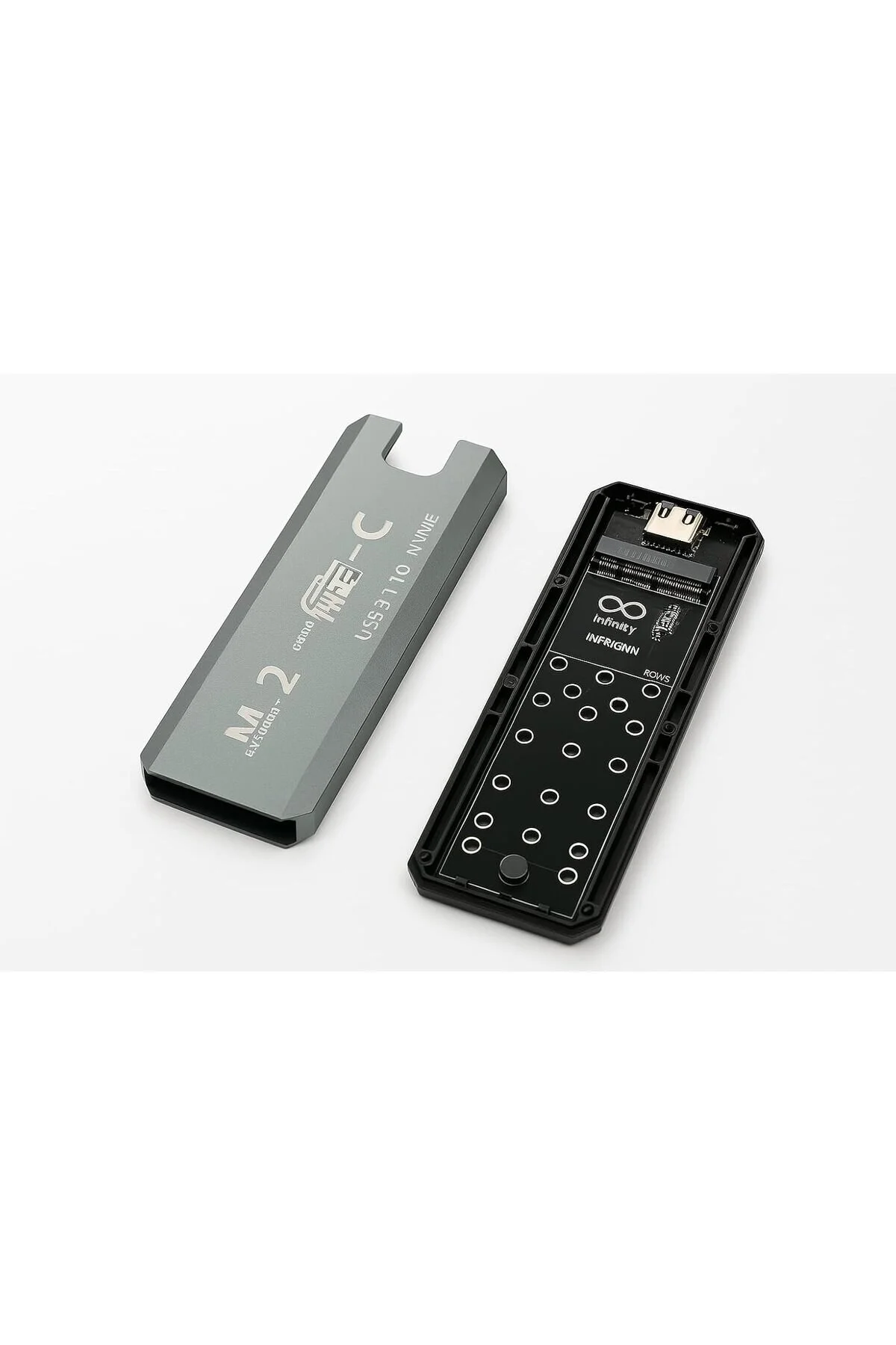 SChitec M2 SSD Nvme Usb 3.1 SSD Kutusu 2230/2242/2260/2280 Dönüştürücü Adaptör ZR965