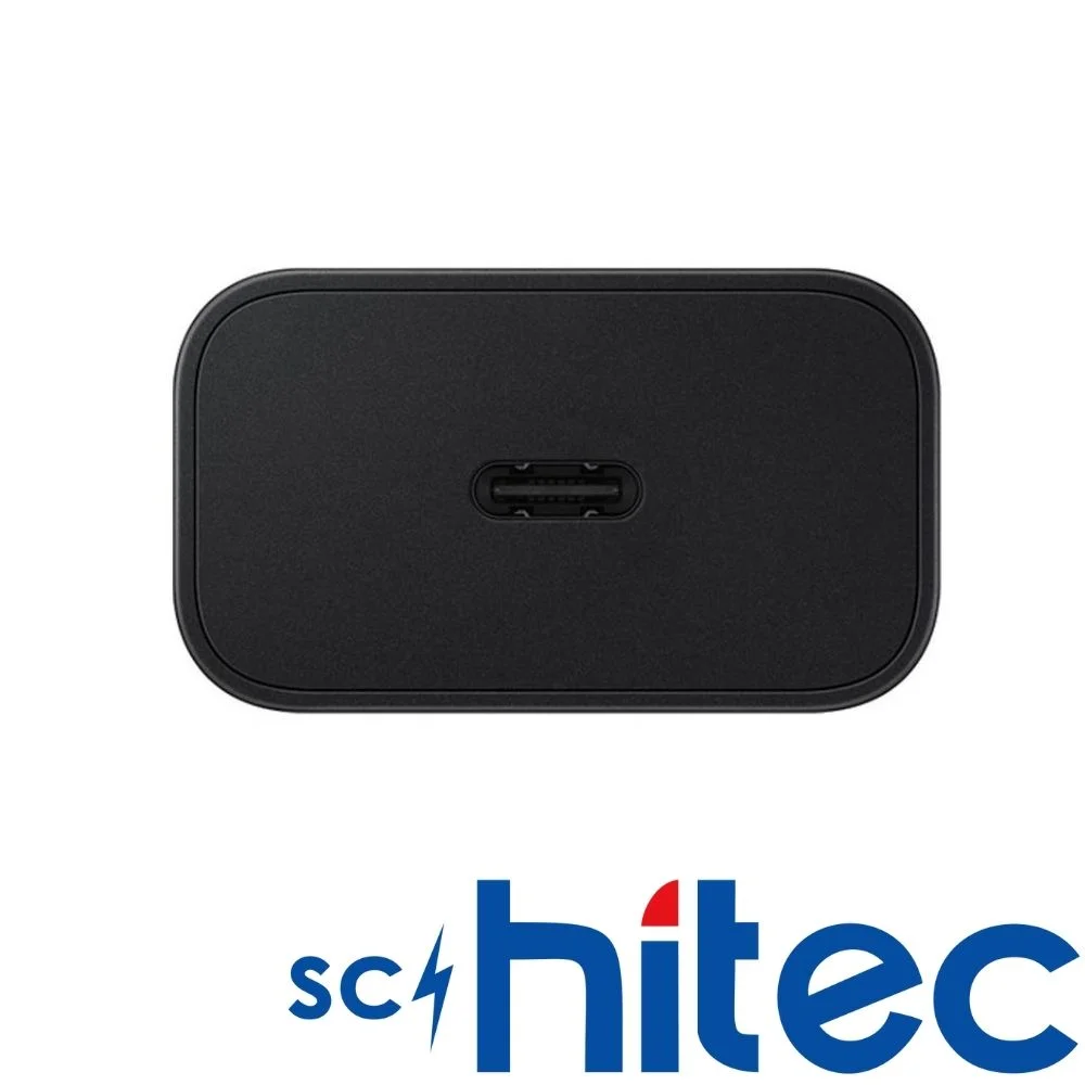 SChitec 25W Type-C Çıkışlı Hızlı Şarj Aleti Type-C to Type-C Kablolu Set Siyah SC006