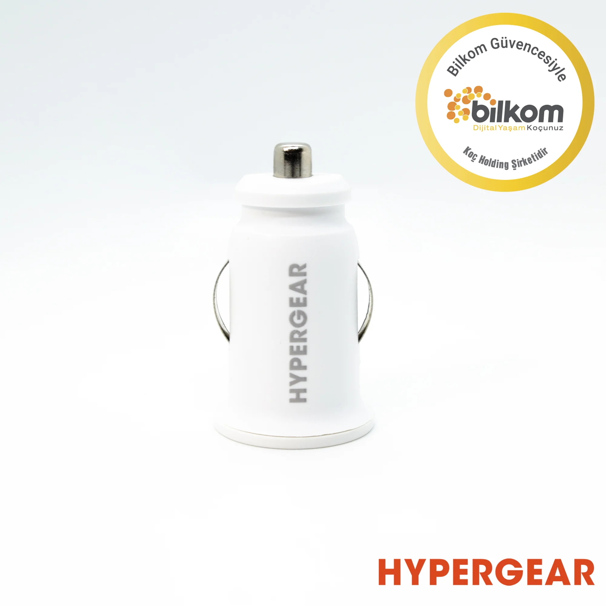 Hypergear 2.1A 2X Hızlı Araç Şarj Aleti Set Type-C Kablo Beyaz