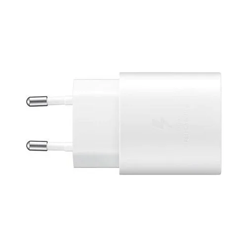 Samsung TA800N Fast Charging 25W Type-C Çıkışlı Şarj Aleti Başlığı Beyaz (Samsung Türkiye Garantili)