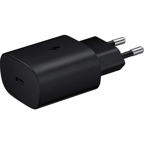 Samsung TA800X Fast Charging 25W Type-C Çıkışlı Kablolu Şarj Aleti Siyah (Samsung Türkiye Garantili)