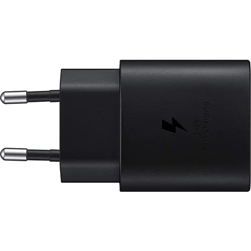 Samsung TA800X Fast Charging 25W Type-C Çıkışlı Kablolu Şarj Aleti Siyah (Samsung Türkiye Garantili)