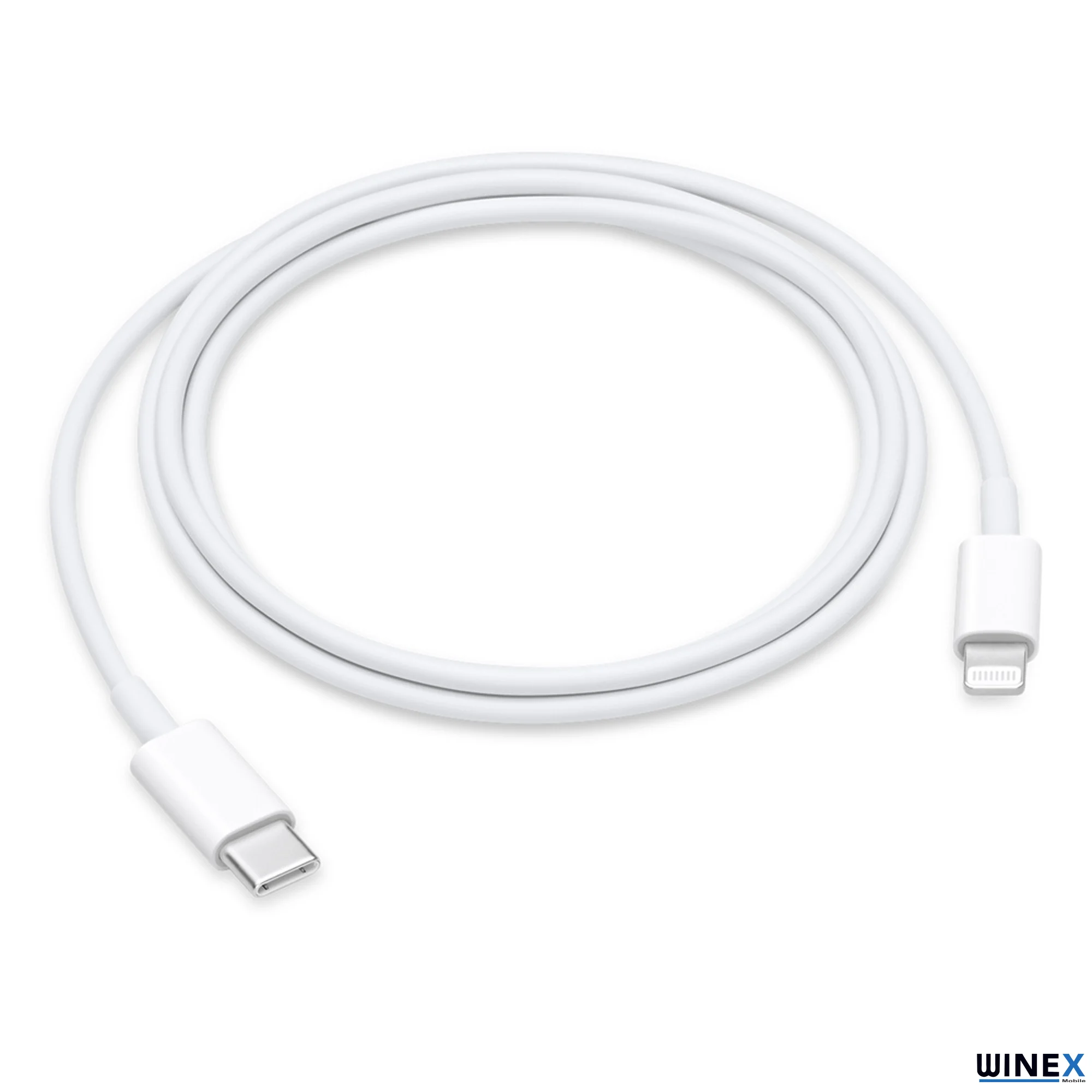 Winex PD20W Quick Charger Type­-C to Lightning Kablolu Şarj Aleti Set Beyaz