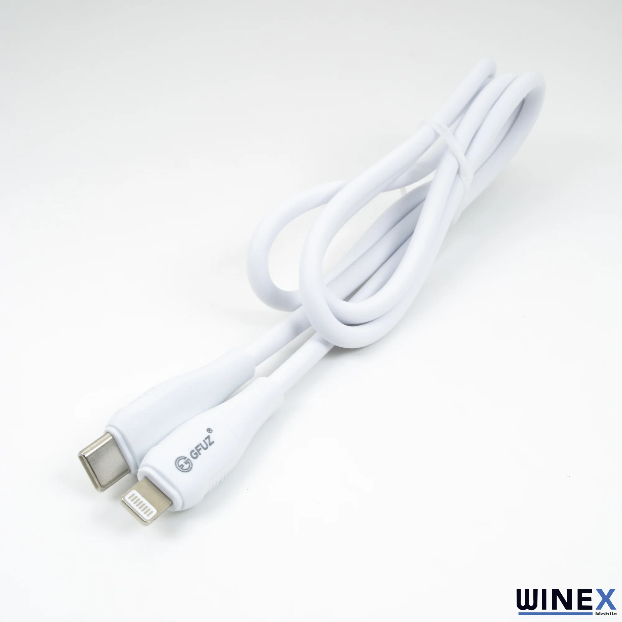 Winex CA119 3A PD20 Type-C to Lightning Data ve Hızlı Şarj Kablosu Beyaz