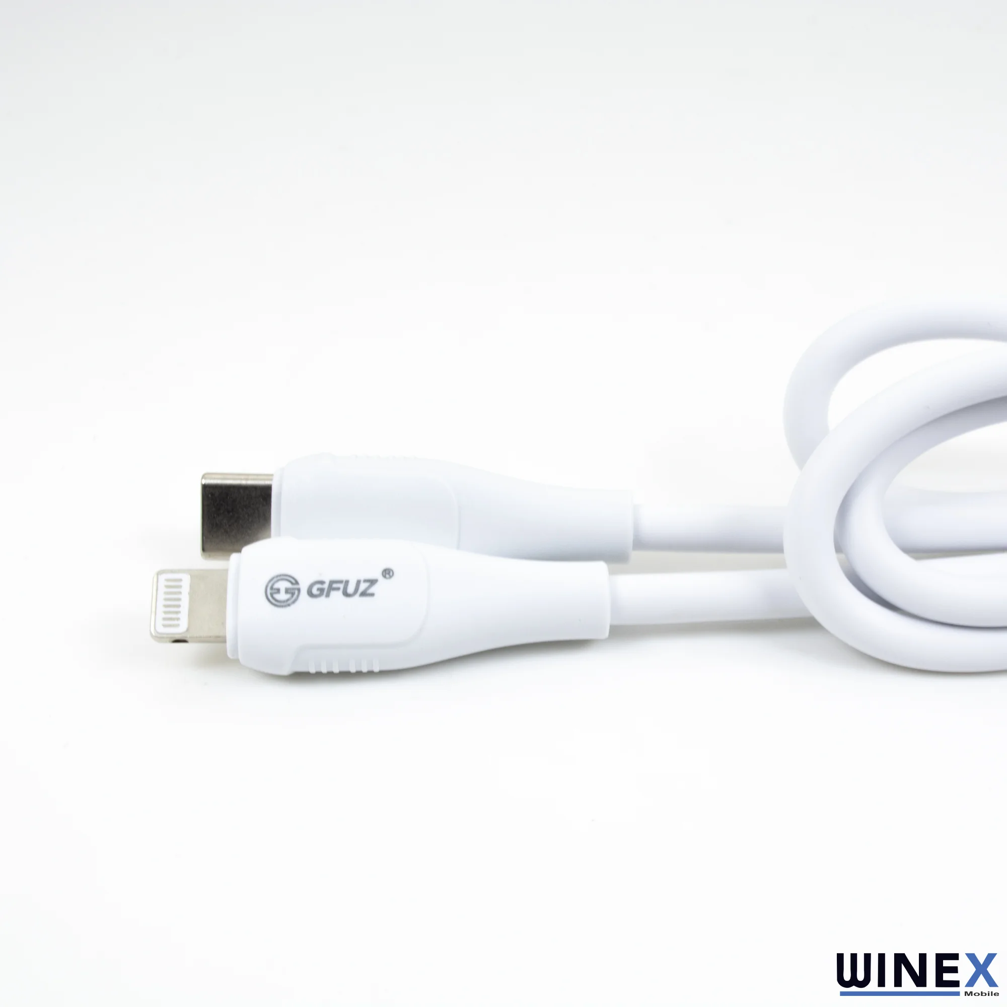 Winex CA119 3A PD20 Type-C to Lightning Data ve Hızlı Şarj Kablosu Beyaz