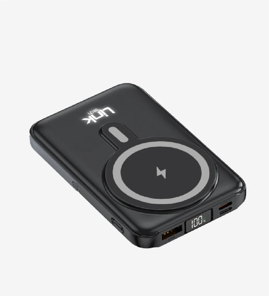 WF27 Mini LED Ekranlı Kablosuz Şarjlı 10.000 mAh Çoklu Kablolu Powerbank