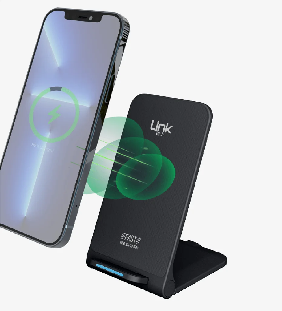 W515 Masaüstü 15W Tip-C Wireless Şarj Cihazı & Telefon Tutacağı