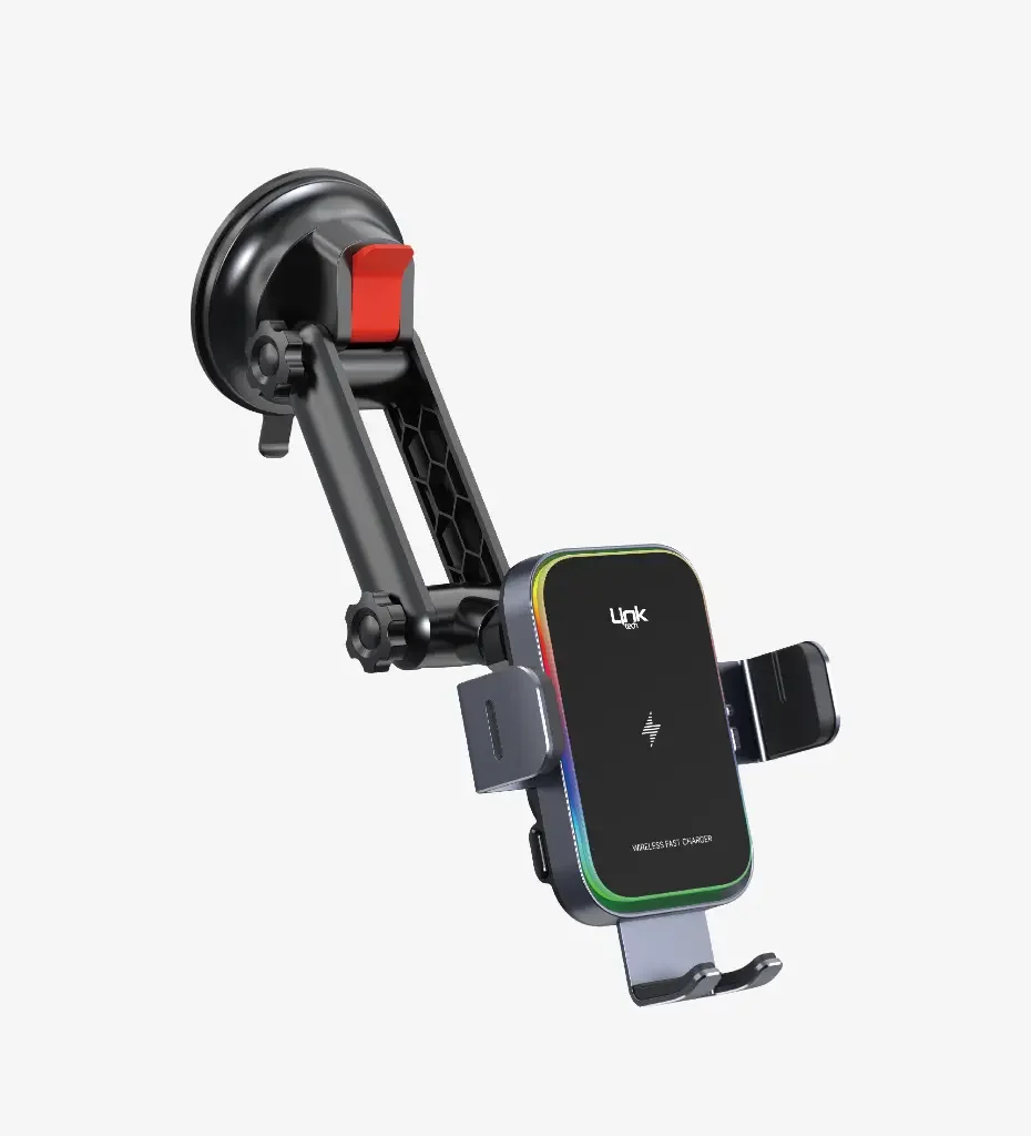 W751 Premium Kablosuz 15W Hızlı Araç Şarjlı Telefon Tutacağı