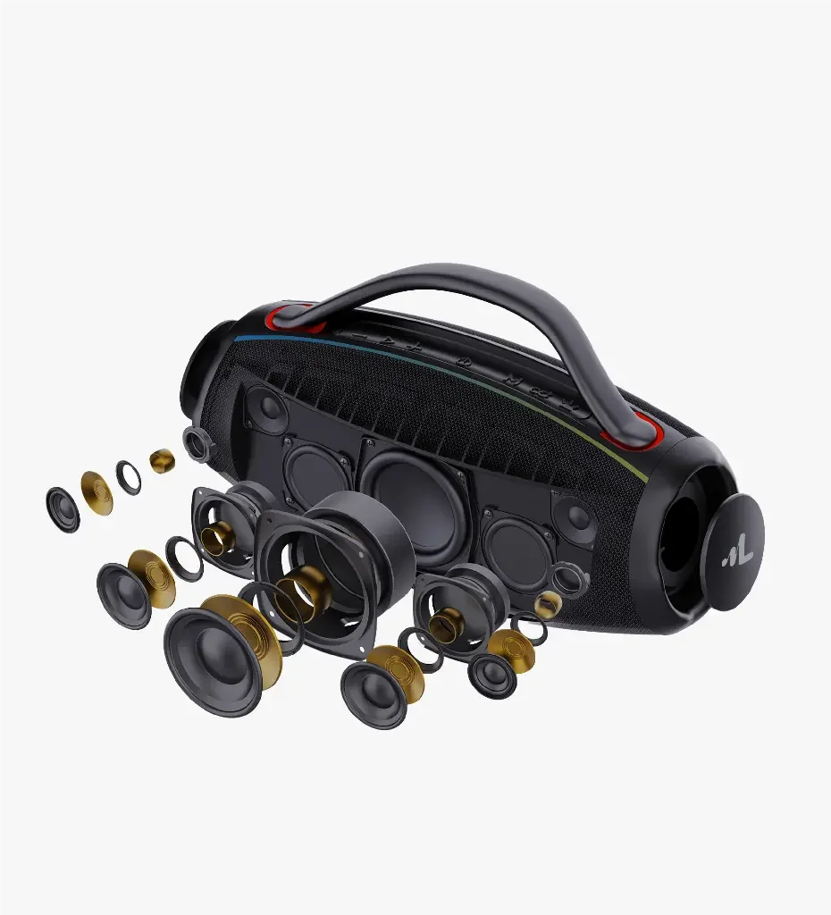 M419 Premium IPX6 Sertifikalı 160W Işıklı Bluetooth Hoparlör