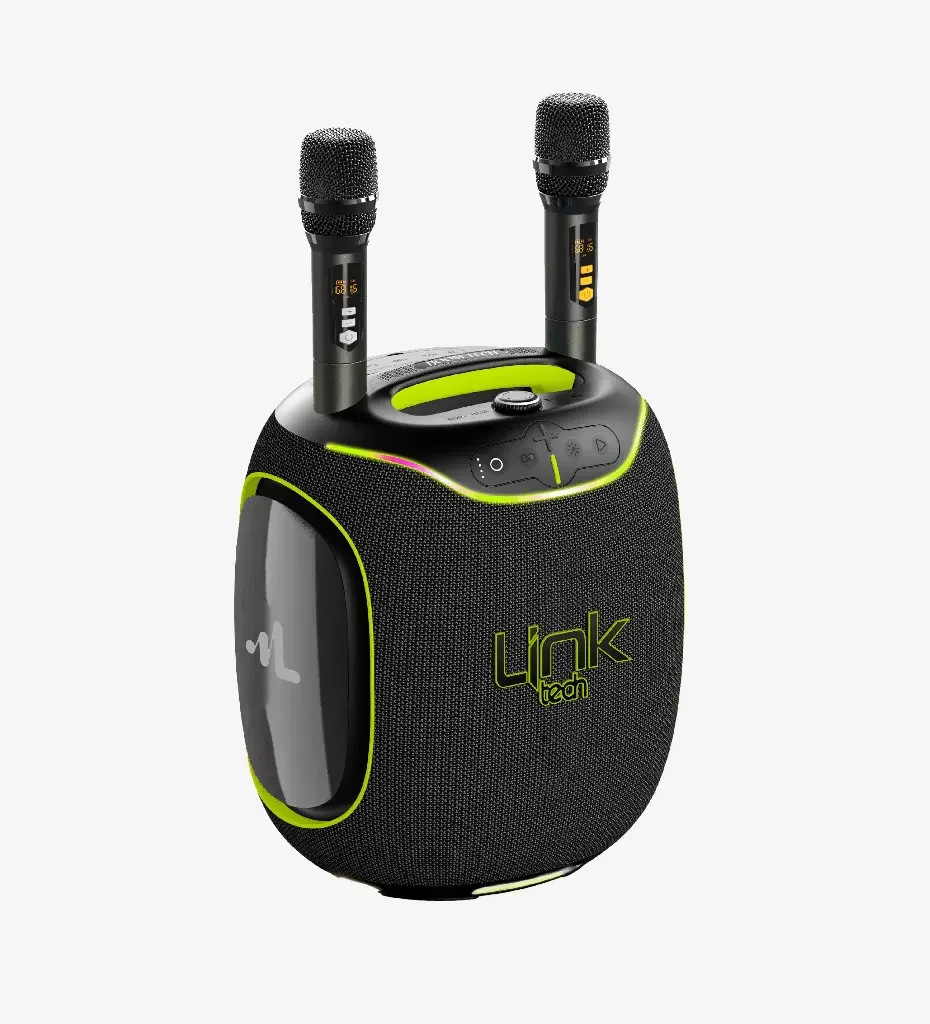 M424 Premium Çift Mikrofonlu 300W Ekstra Bas Bluetooth Hoparlör