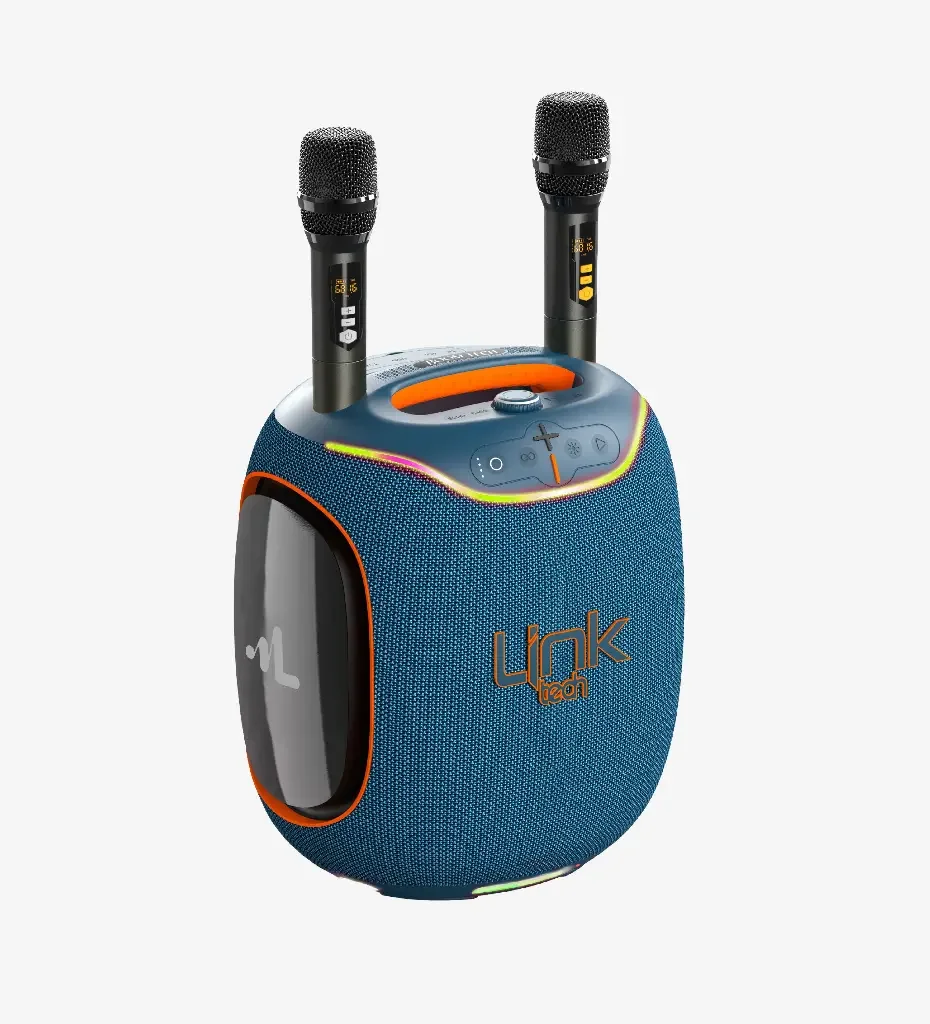 M424 Premium Çift Mikrofonlu 300W Ekstra Bas Bluetooth Hoparlör