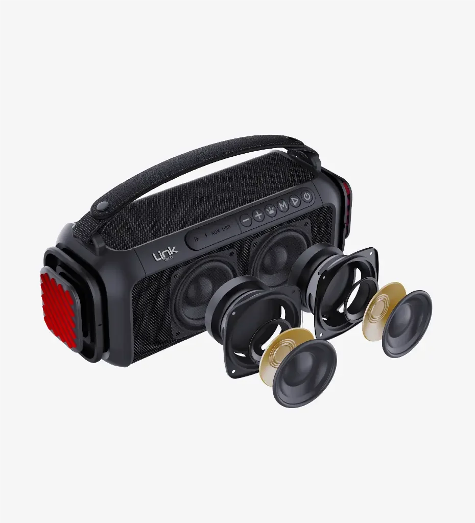 M416 Premium IPX5 Sertifikalı Işıklı Bluetooth Hoparlör