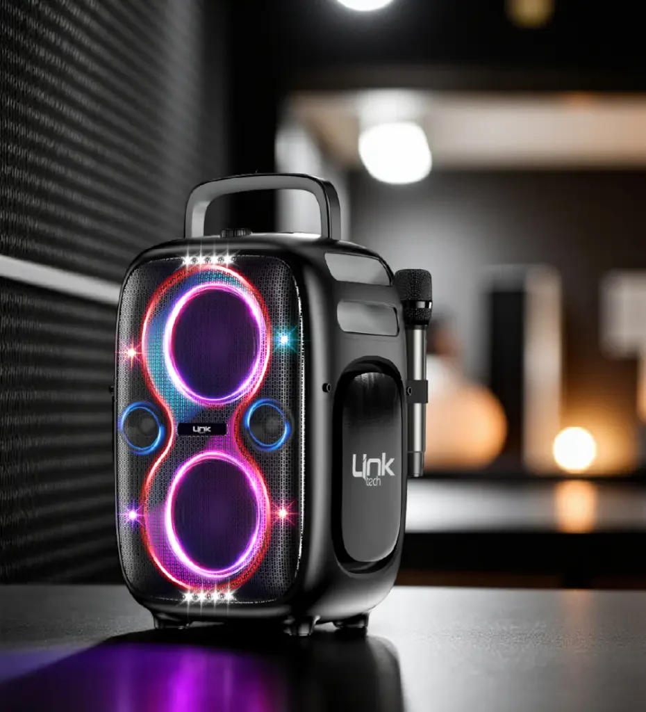 M427 Premium Çift Mikrofonlu 650W Ekstra Bas Bluetooth Hoparlör